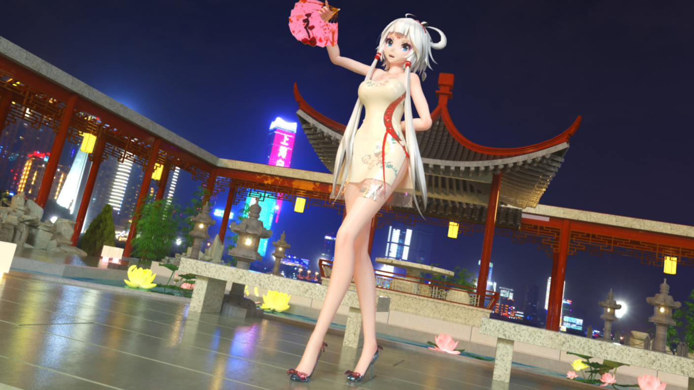 次世代MMD布料解算,快来领走你们的老婆